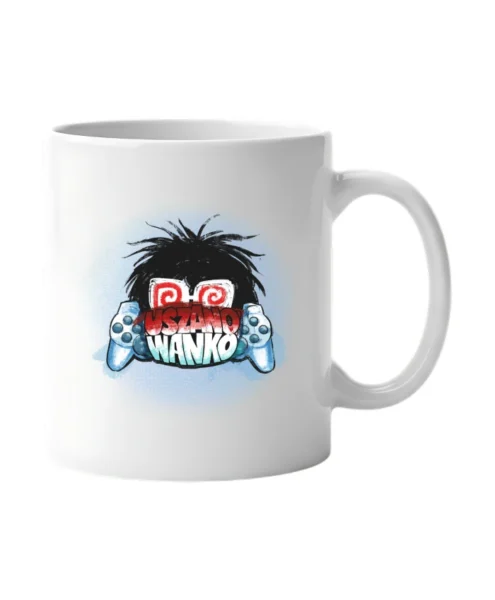 Kubek klasyczny biały – uszanowanko